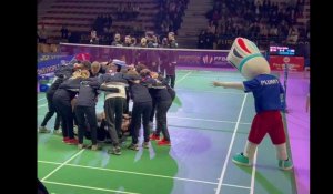Aire-sur-la-Lys : Cri de guerre de l'équipe de France de badminton