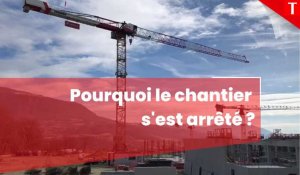 Valserhône : le chantier du village des marques à l'arrêt