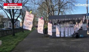 VIDÉO. Manifestation du 11 février : à Bressuire, les droits sociaux acquis sont affichés 