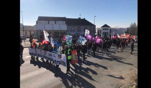 VIDEO : Plus de 4 000 manifestants mobilisés contre la réforme des retraites à Cholet