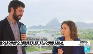 Présidentielle au Brésil : le second tour Lula-Bolsonaro aura lieu le 30 octobre