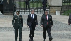 Colombie: Le secrétaire d'État américain arrive au palais présidentiel
