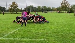 Rugby .Victoire  de Mons contre  Jette . Vidéo  Éric  Ghislain