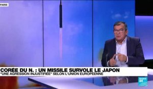Corée du Nord : un missile de portée intermédiaire survole le Japon