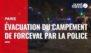 VIDÉO. Crack à Paris : le campement de Forceval démantelé, 1 000 policiers mobilisés