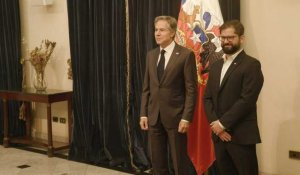 Chili : le secrétaire d'État américain Blinken rencontre le président chilien Boric