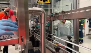 L’usine Bayer de Marle inaugure une nouvelle ligne de production.
