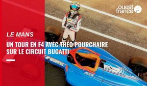 GP Explorer. Embarquez pour un tour du circuit Bugatti avec Théo Pourchaire