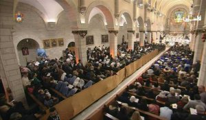 Noël : le président palestinien à la messe de minuit à Bethléem