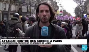 Kurdes tués à Paris : une marche blanche organisée sur les lieux de l'attaque