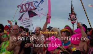 Le Bain des Givrés de Dunkerque continue de rassembler !