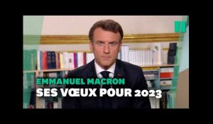 Pour ses vœux 2023, Macron fait un discours de politique générale