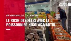 VIDÉO. Une journée dans la vie d'un poissonnier, de Granville à Alençon