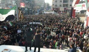 Syrie: manifestations dans le nord contre une possible entente Damas/Ankara