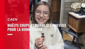 VIDÉO. Maëlys coupe et donne ses cheveux pour aider les personnes atteintes de cancer