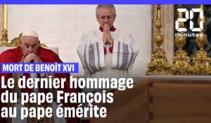Mort de Benoît XVI : Le pape François a présidé les funérailles du pape émérite