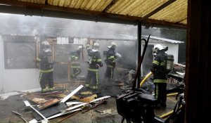 Wattrelos : un incendie ravage les l'ateliers de Peugeot Motocycles