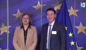 Le patron de TikTok à Bruxelles pour évoquer les nouvelles règles de l'UE