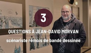 3 questions à Jean-David Morvan, scénariste rémois de bande dessinée