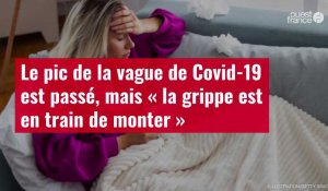 VIDÉO. Le pic de la vague de Covid-19 est passé, mais « la grippe est en train de monter »