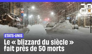 Tempête aux États-Unis : Au moins 50 morts après le passage « blizzard du siècle »