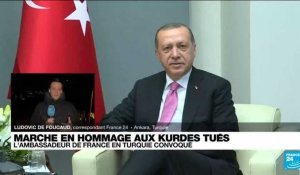 Attaque contre des kurdes : Ankara convoque l'ambassadeur de France pour "propagande anti-Turquie"