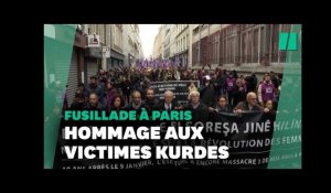 Fusillade à Paris : une marche blanche en hommage aux victimes kurdes