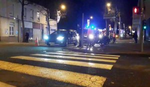 Calais : un accident entre un scooter et une voiture, boulevard Gambetta