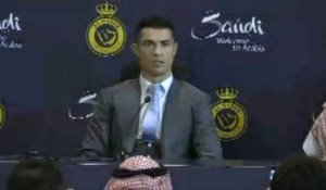"Ce n'est pas la fin de ma carrière", déclare Cristiano Ronaldo à Ryad