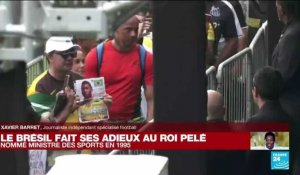 Le Brésil fait ses adieux à Pelé : le stade de Santos, un symbole