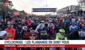 Le cyclocross continue à faire lever les foules en Flandre