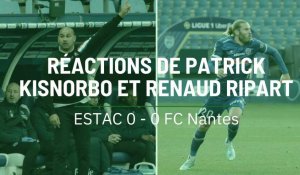 ESTAC - FC Nantes : les réactions de Patrick Kisnorbo et Renaud Ripart