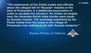 Frappes russes non confirmées en Pologne : les réactions internationales
