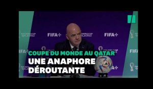 Au Qatar, le patron de la Fifa dit se sentir « arabe », « gay », « handicapé »