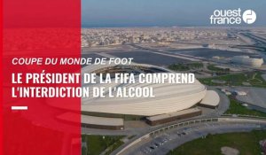 VIDEO. Coupe du monde. Le Président de la Fifa temporise l'interdiction de vente d'alcool près des stades