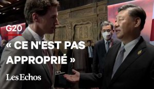 Echange tendu entre Justin Trudeau et Xi Jinping au G20