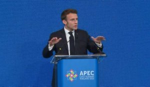 "Nous avons besoin d'un seul ordre mondial" (Macron)