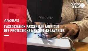 VIDEO. À Angers, l'association Passerelle fabrique des culottes menstruelles lavables