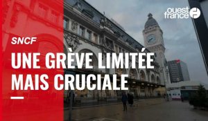 VIDÉO. Grève à la SNCF: pas de mobilisation massive mais la perspective d'une fin d'année tendue