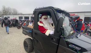 Les bikers de Noël roulent pour la solidarité à Laon