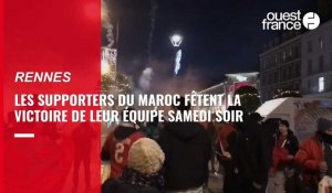 VIDÉO. Coupe du monde : la victoire du Maroc fêtée dans les rues de Rennes 