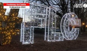 VIDÉO. À Fontenay-le-Comte, les illuminations de Noël ont été allumées