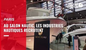 VIDÉO. Au Salon Nautic de Paris, les Industries nautiques lancent une campagne de recrutement