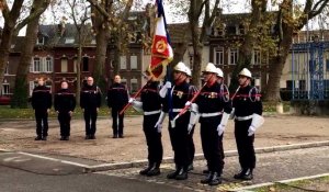 Amiens les pompiers de la Somme célèbrent la Sainte-Barbe