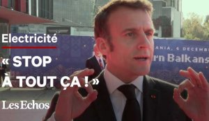 Coupures d’électricité : «  Ce débat est absurde » , s’emporte Emmanuel Macron 