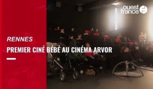 A Rennes, au cinéma Arvor, un Ciné bébé pour les jeunes mamans