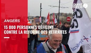 Réforme des retraites : plus de 15 000 manifestants à Angers