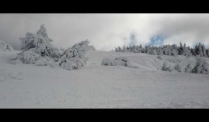 Neige sur l'Aigoual, la station de ski ouvre ce samedi
