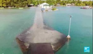 Polynésie : le risque de submersion augmente avec le dérèglement climatique