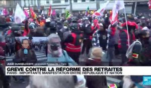 Réforme des retraites : "une grande diversité de personnes dans cette mobilisation à Paris"